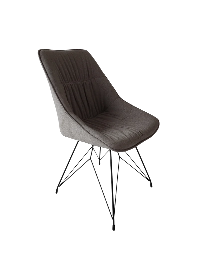 Stuhl | "Lucie" mit Metallbeinen