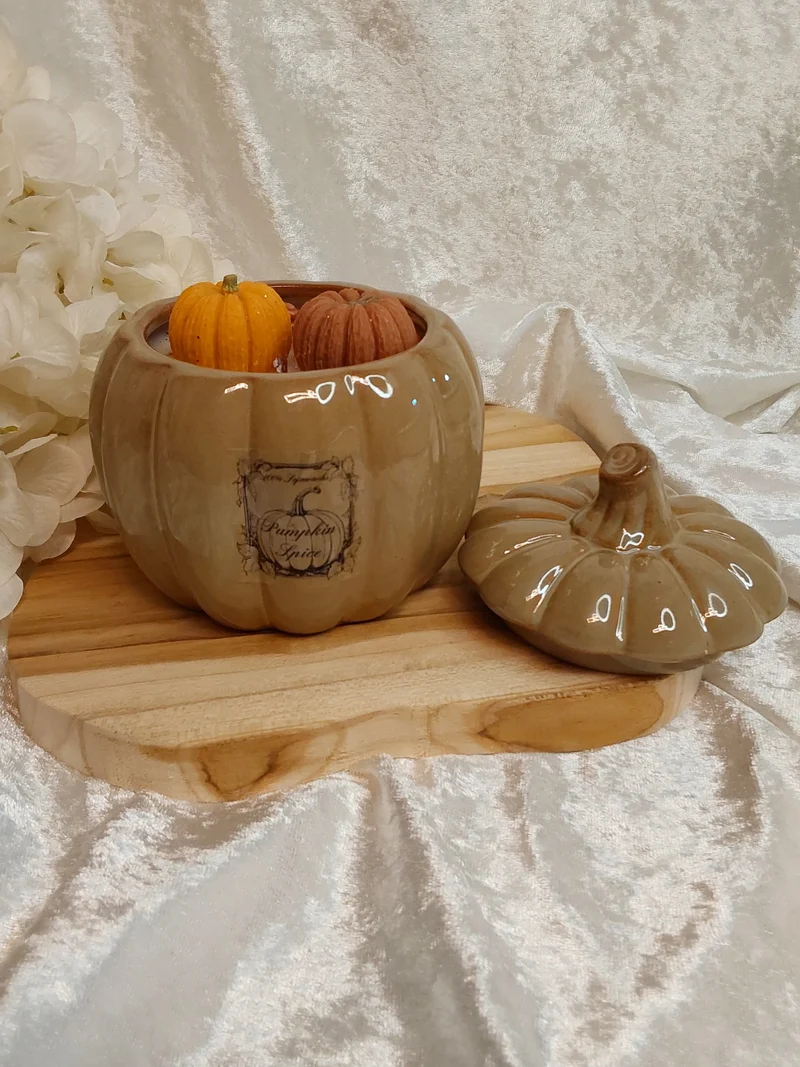 Keramik-Kürbis ohne Duft 470g
