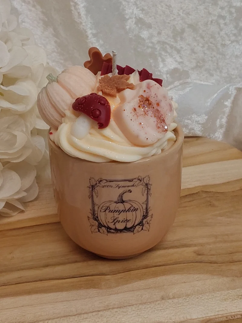 Dessertkerze ohne Duft 260g