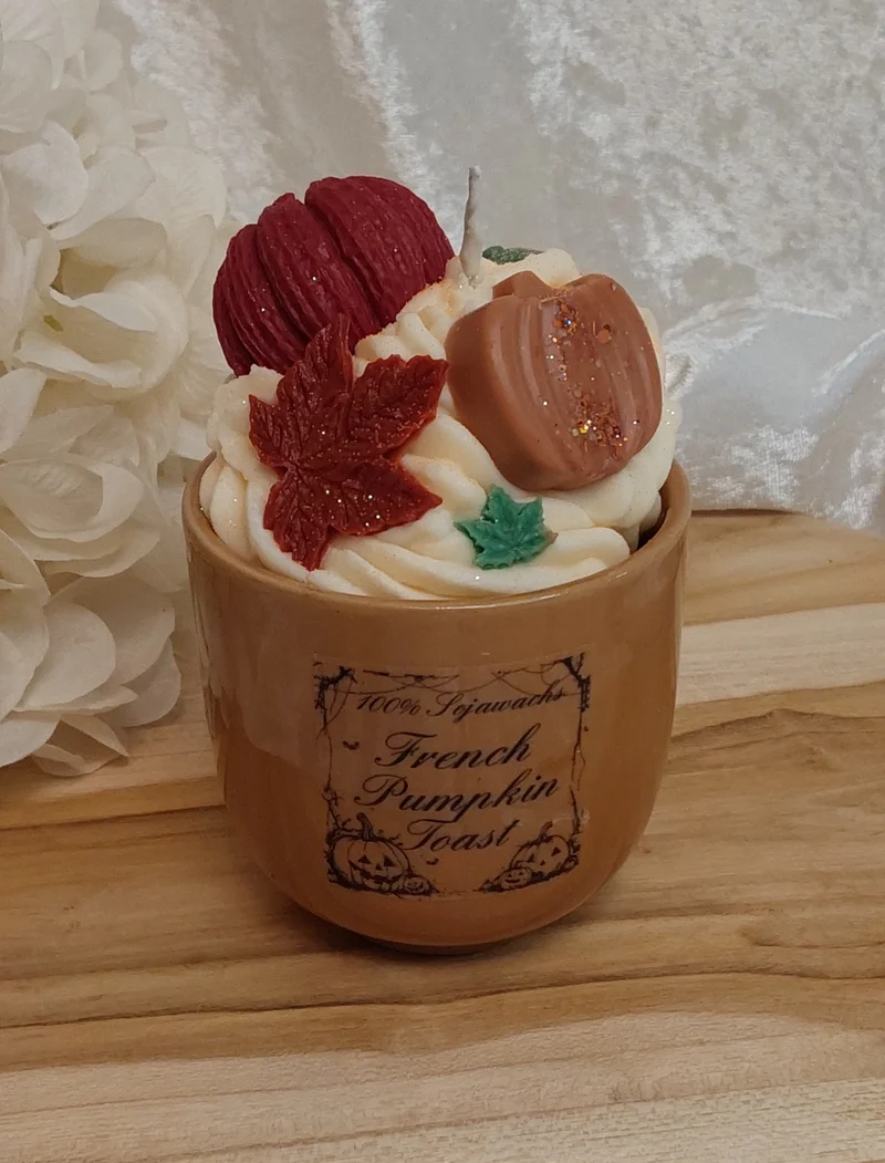 Dessertkerze ohne Duft 260g