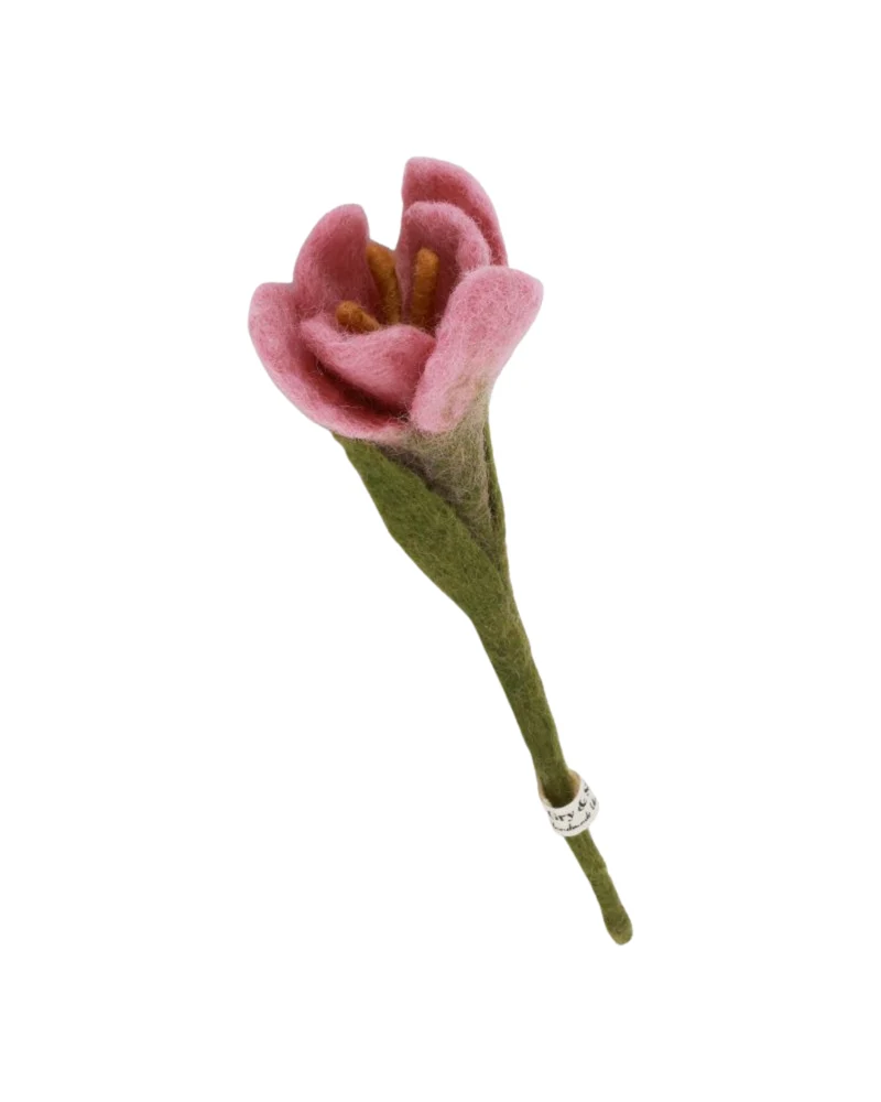 Filzblume "Krokus" von Gry & Sif