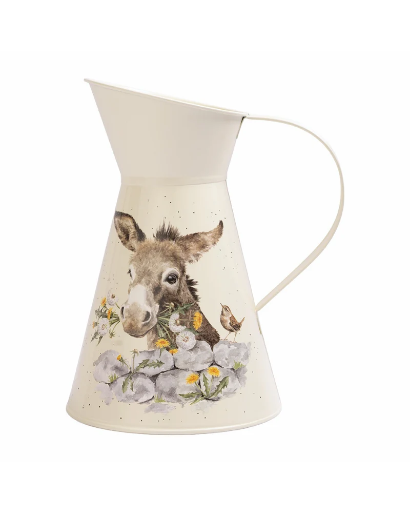 Esel Blumenvase "Fine and Dandy Flower Jug" von Wrendale Designs