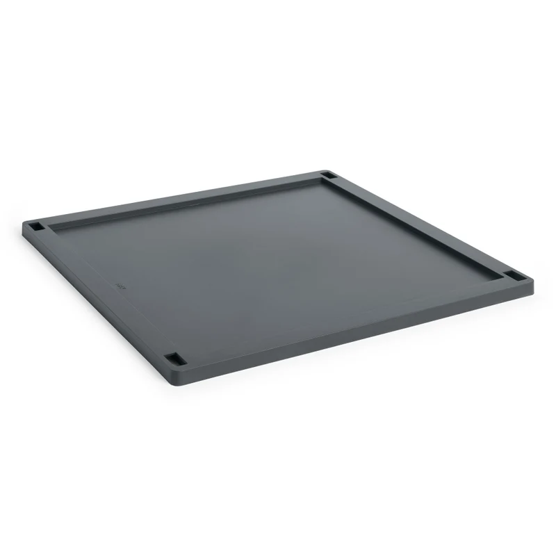Deckel Für Colour Crate Large Square, Charcoal - HAY