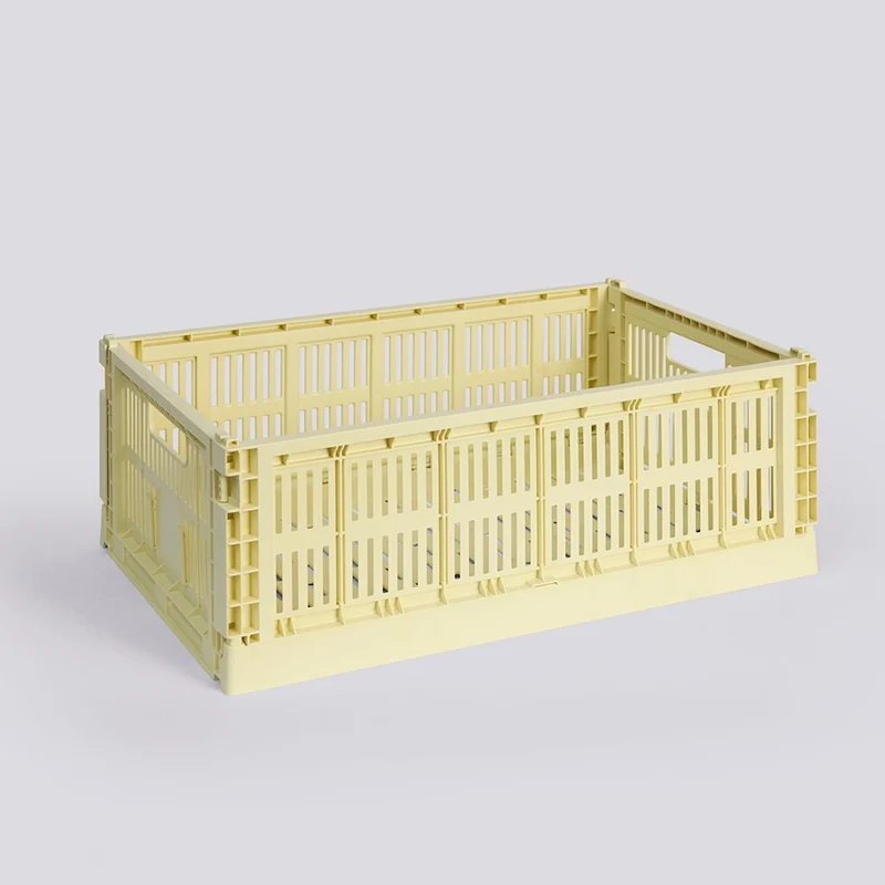 Aufbewahrungsbox Colour Crate Large, Light Yellow- HAY