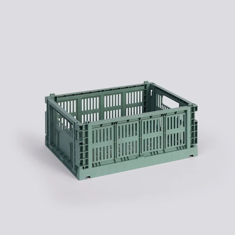 Aufbewahrungsbox Colour Crate Medium, Sage Green- HAY