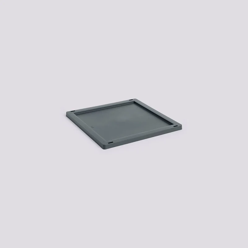 Deckel Für Colour Crate Medium Square, Charcoal - HAY