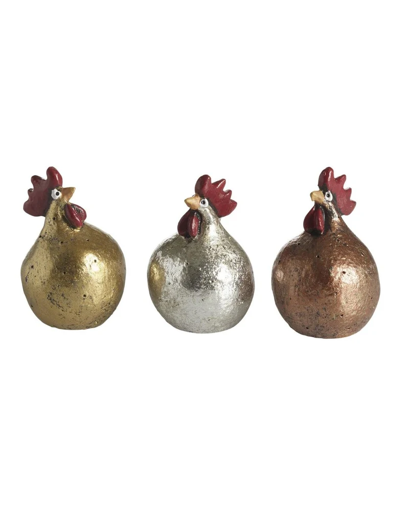 Hühner-Set S Metallic von Nääsgränsgården