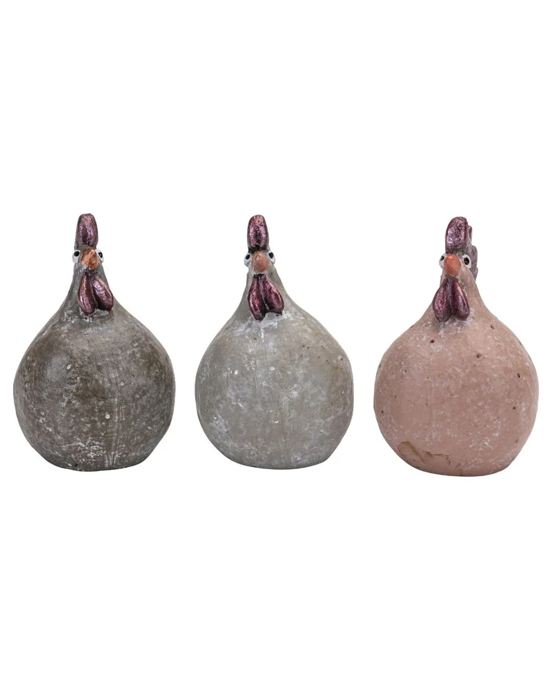 Hühner-Set S Terracotta von Nääsgränsgården