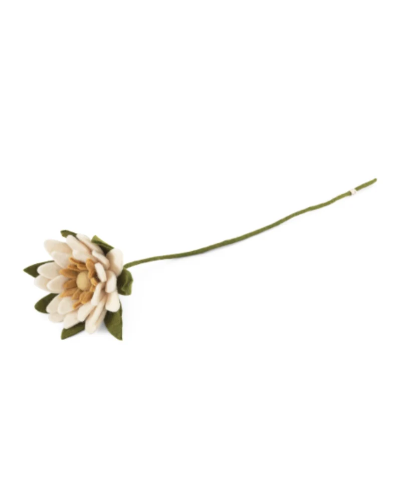 Filzblume "Wasserlilie" von Gry & Sif