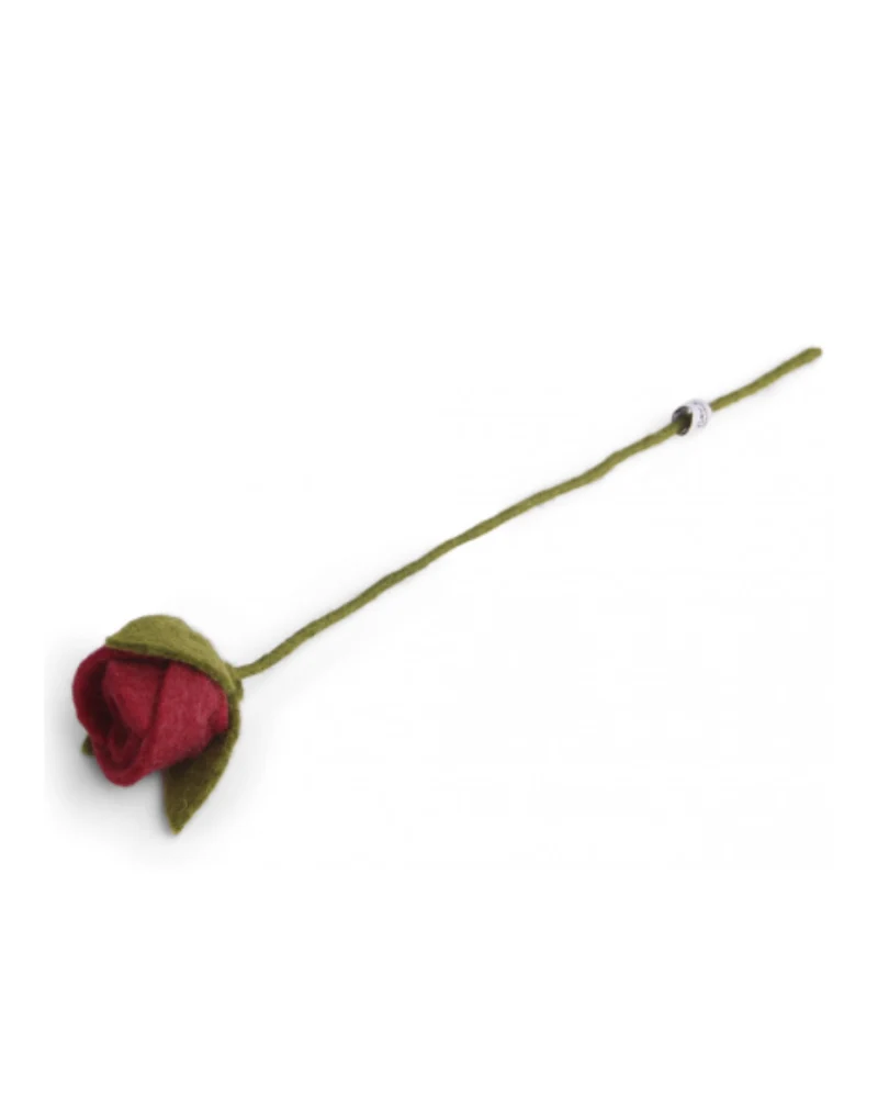 Filzblume "Rose" von Gry & Sif