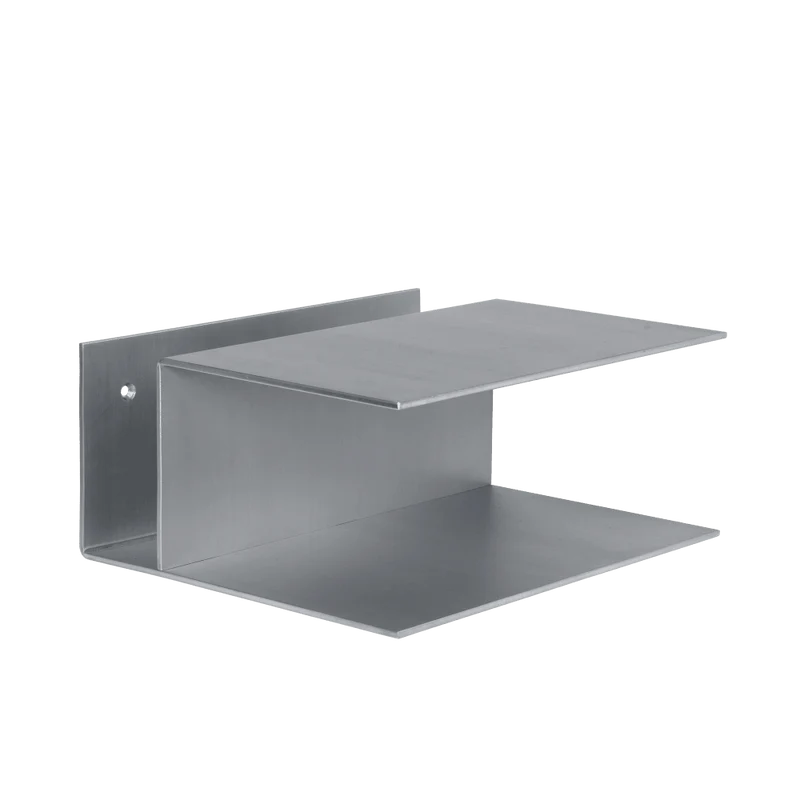 Nachttisch zur Wandmontage Lager Aluminium - ferm LIVING
