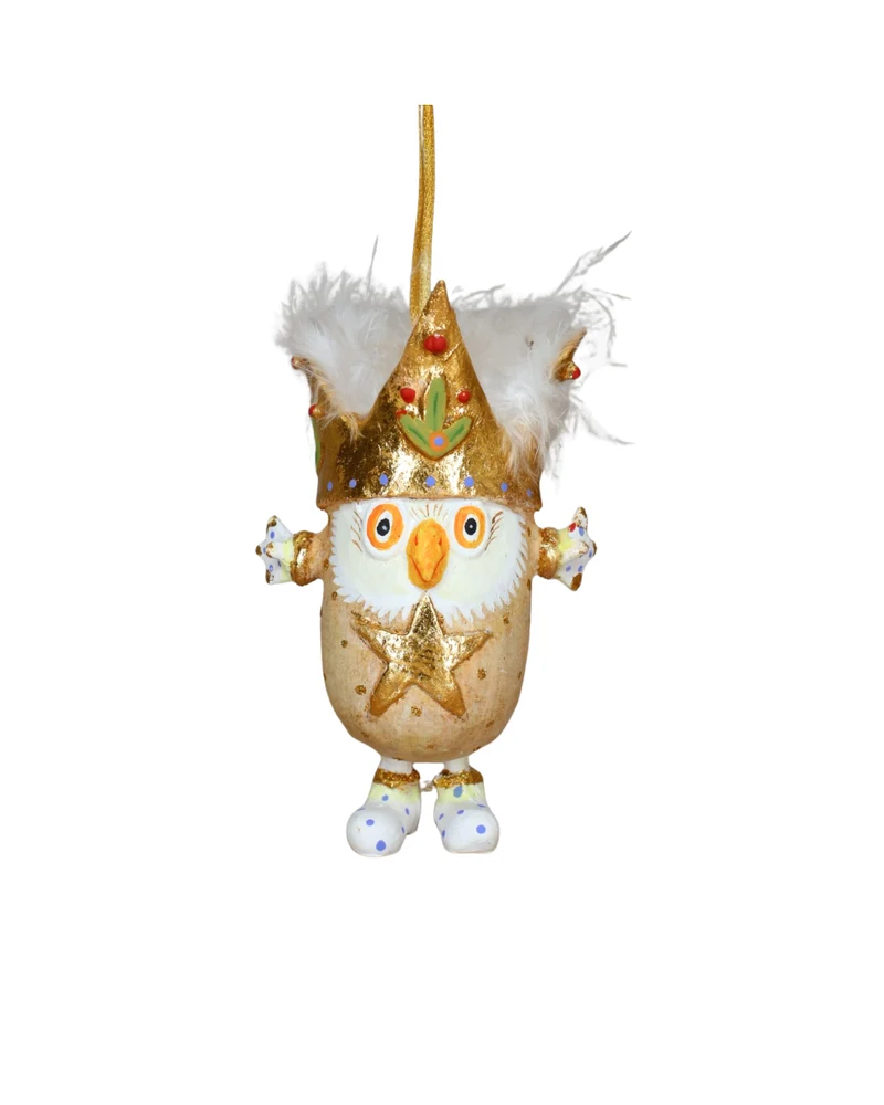 Eulen Krinkle "Otto & Octavia Owl" von Patience Brewster