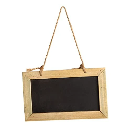 Kleine Kreidetafel zum Aufhängen 20 x 12 cm - mini Kreide Tafel