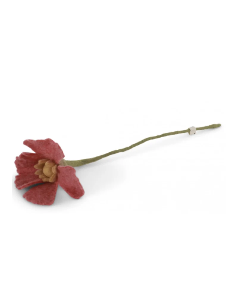 Filzblume "Mohnblume" von Gry & Sif
