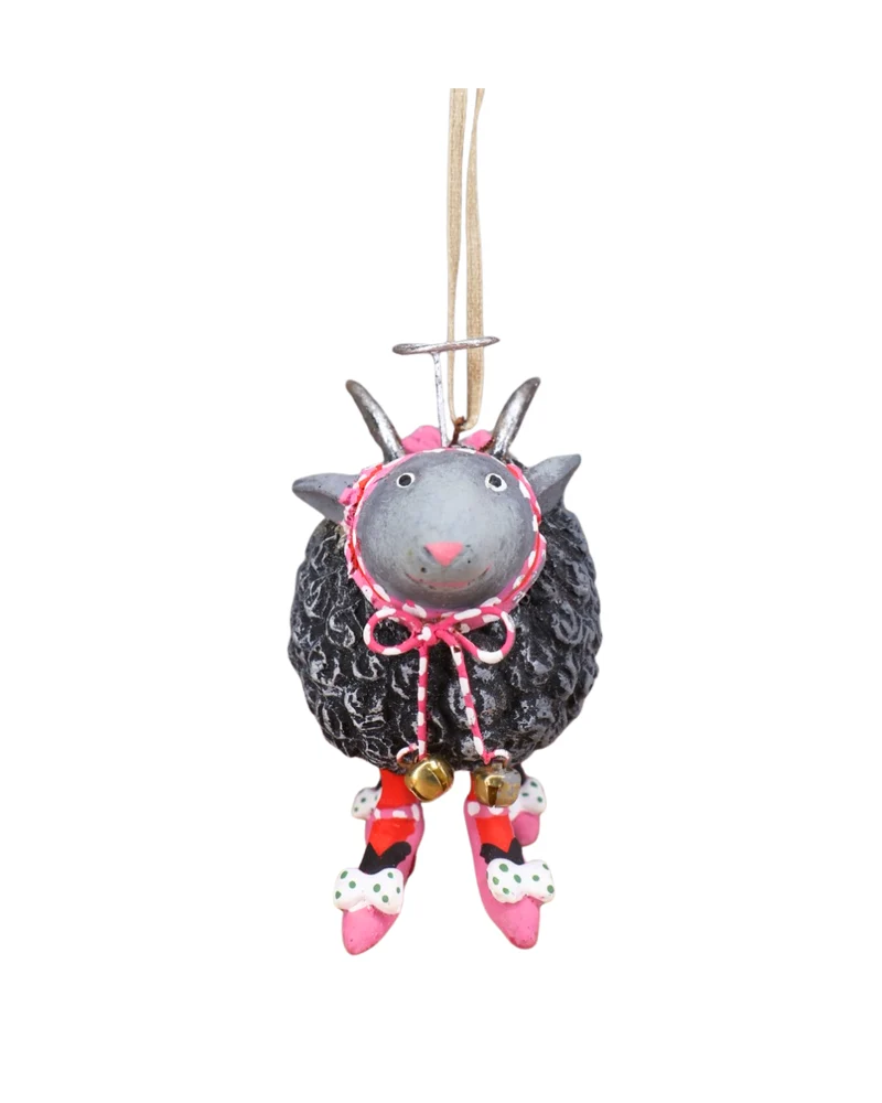 Schaf Krinkle "Mini Barbara Black Sheep" von Patience Brewster