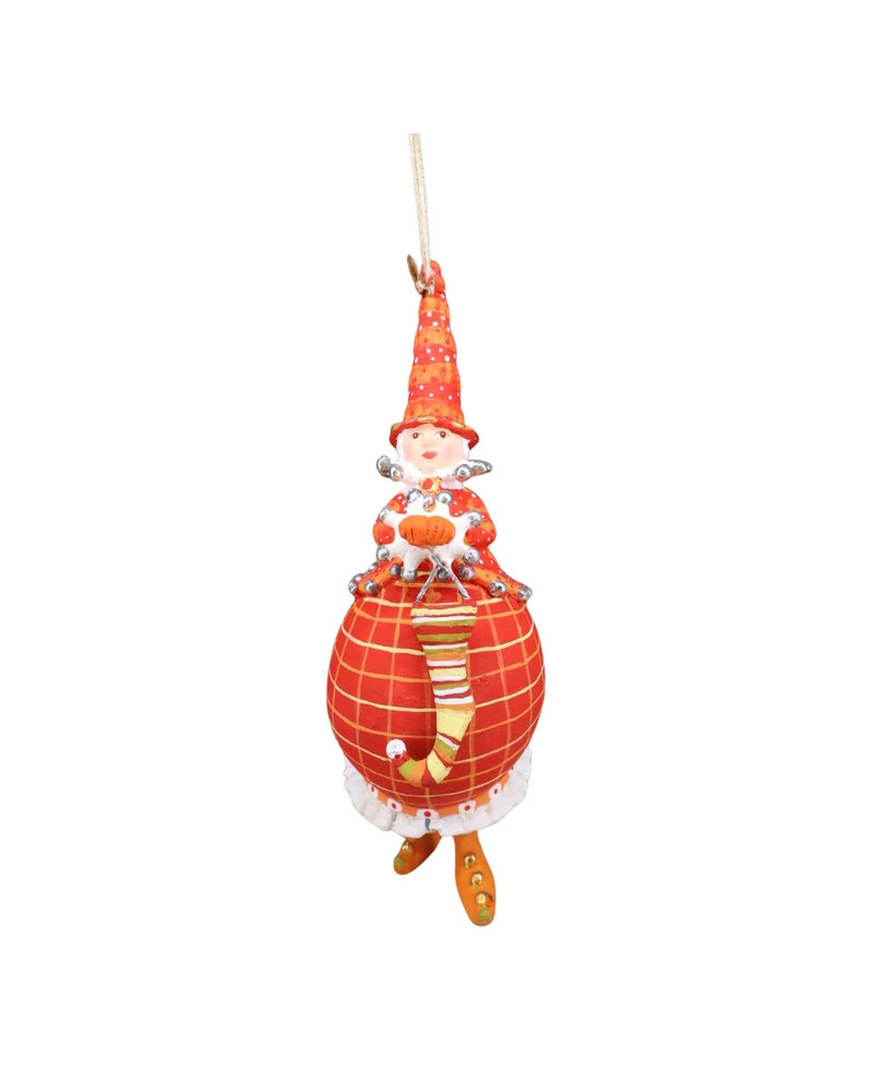 Weihnachtsmann Krinkle "Dash Away Mr. & Mrs. Santa Red" von Patience Brewster