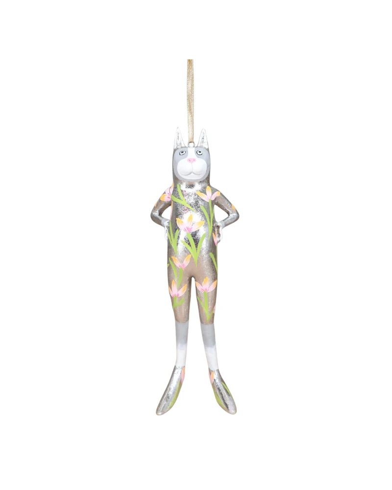Katzen Krinkles "Ashley Grey & Candy Calico Catsuit" von Patience Brewster