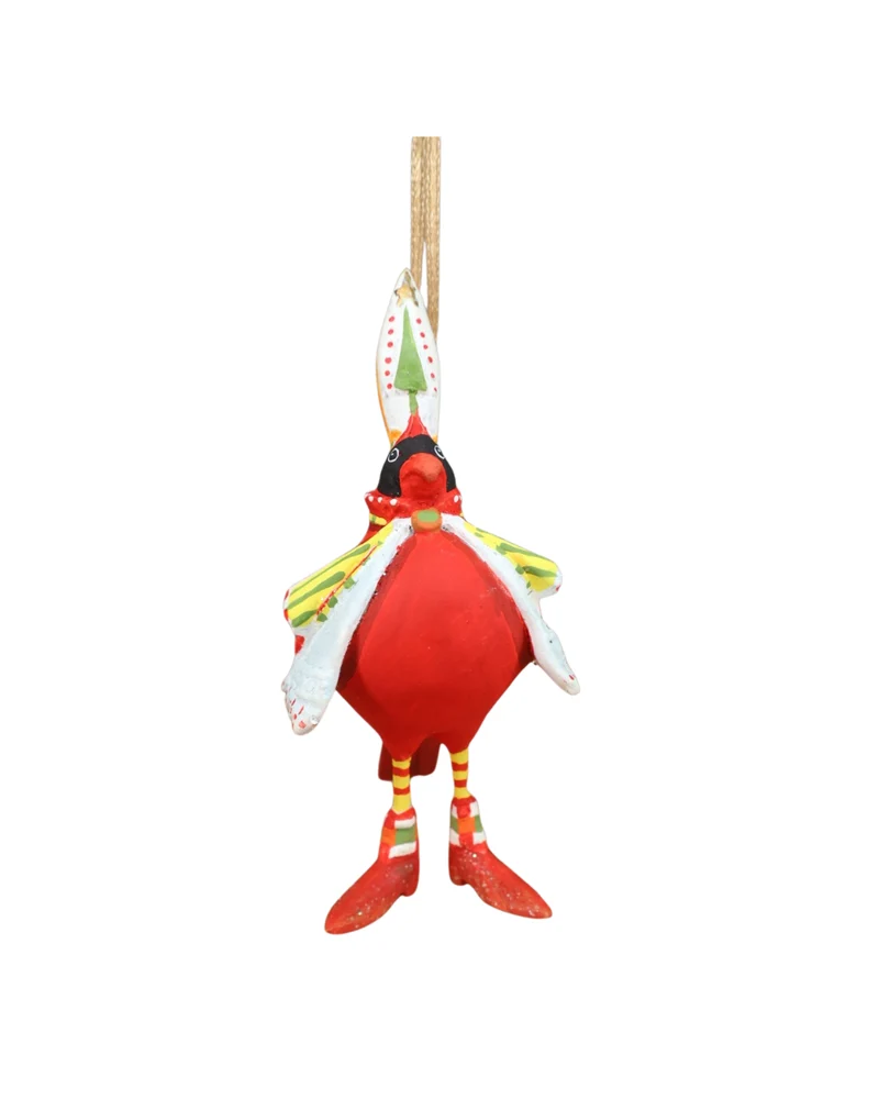 Vogel Krinkle "Mini Cardinal" von Patience Brewster