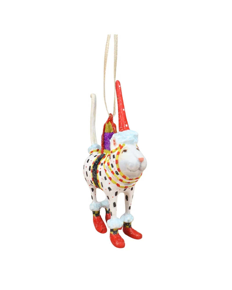 Katzen Krinkle "Mini Pat Santa Hat Cat" von Patience Brewster