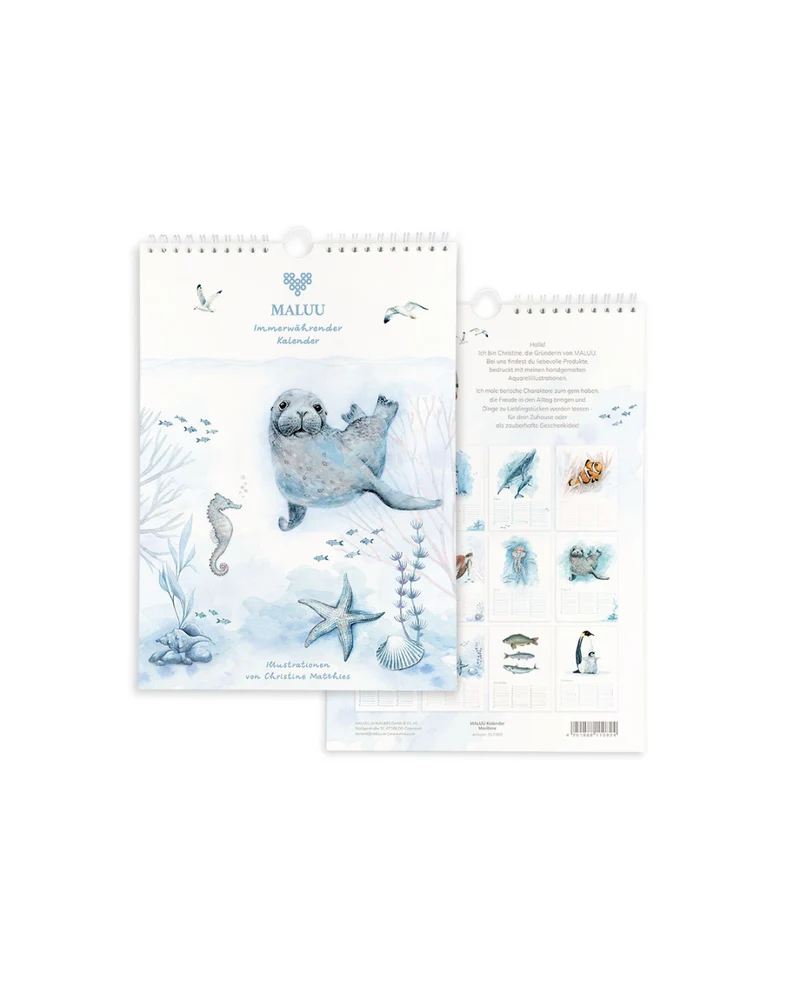 Immerwährender Kalender Maritim von Maluu