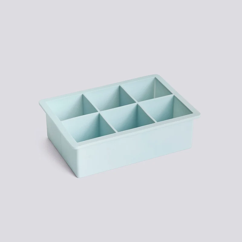 Eiswürfelform Silikon XXL Ice Blue - HAY