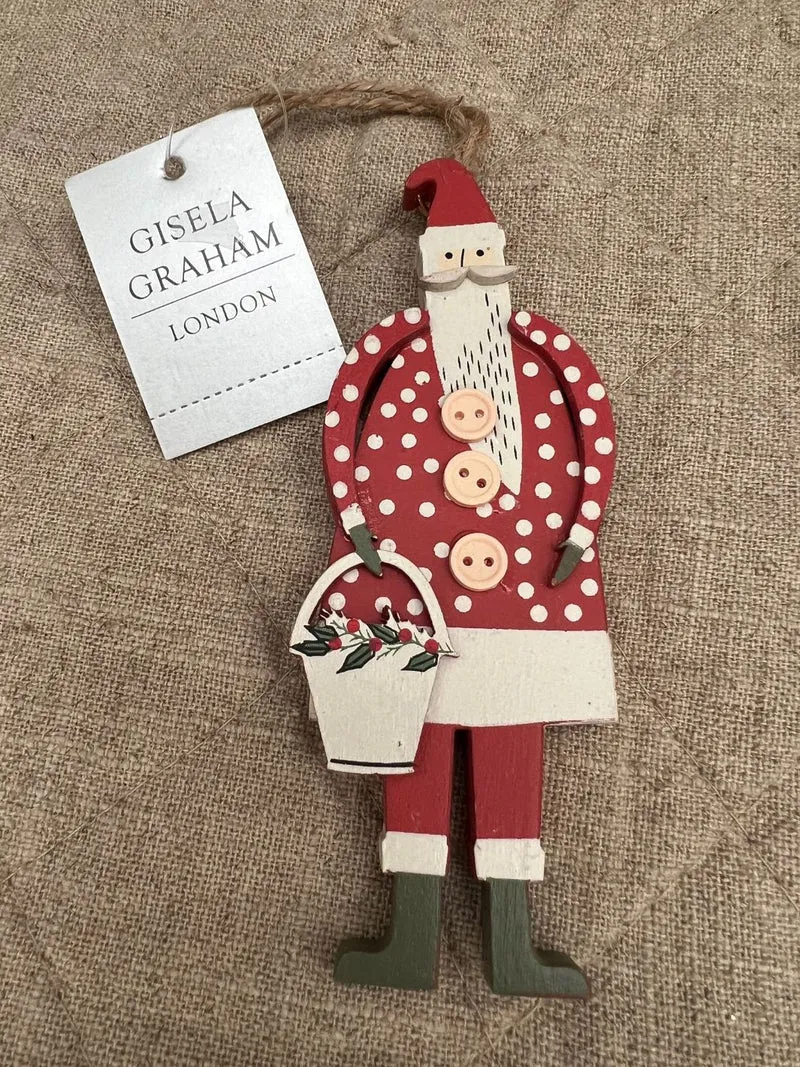 Holznikolaus von Gisela Graham