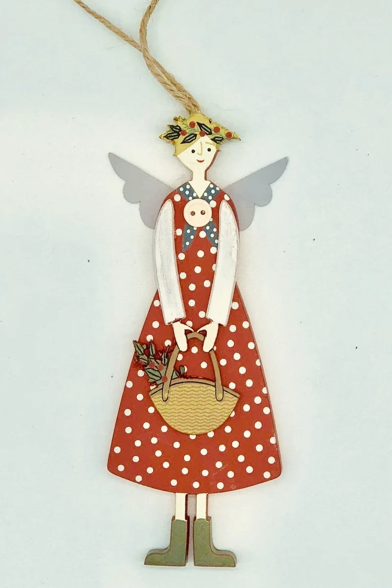 Holzengel von Gisela Graham