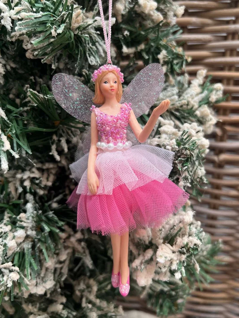 Elfe in pink & rosa von Gisela Graham