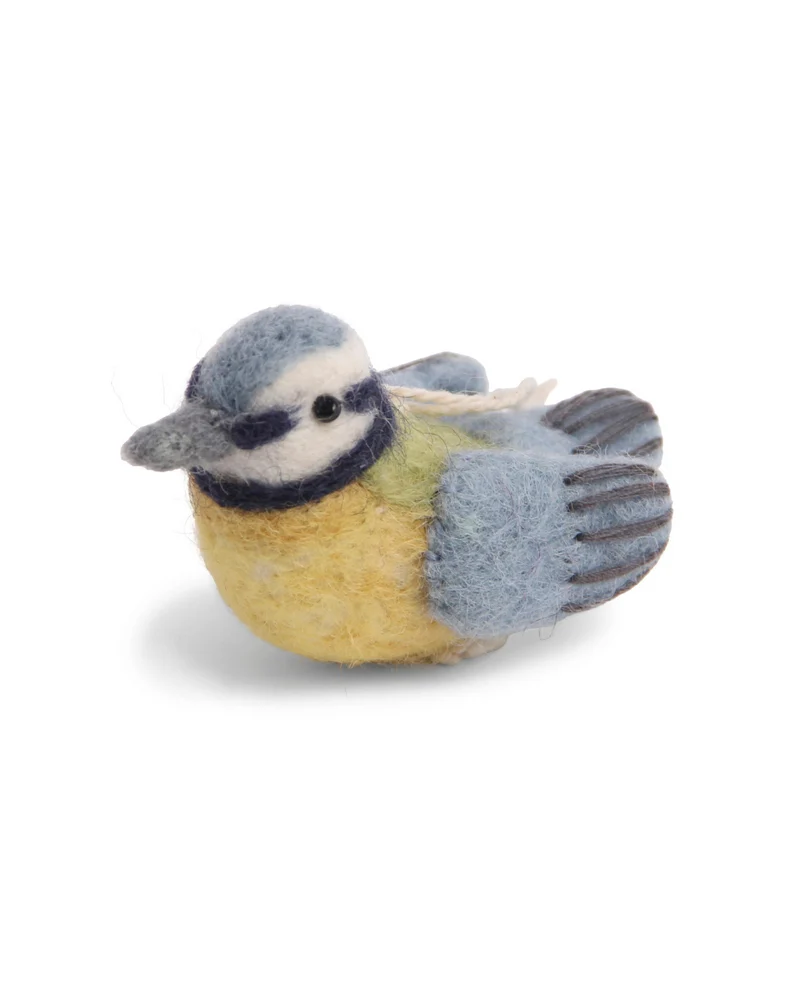 Blaumeisen Filzanhänger von Gry & Sif
