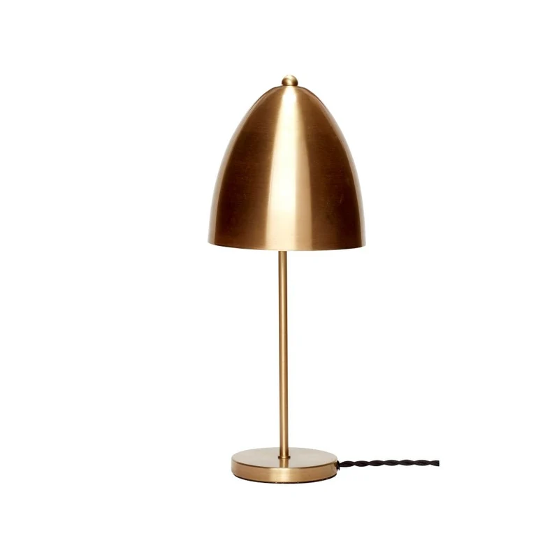 Tischlampe Cap Messingfarben - Hübsch Interior