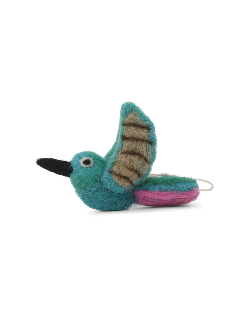 Kolibri Filzanhänger von Gry & Sif