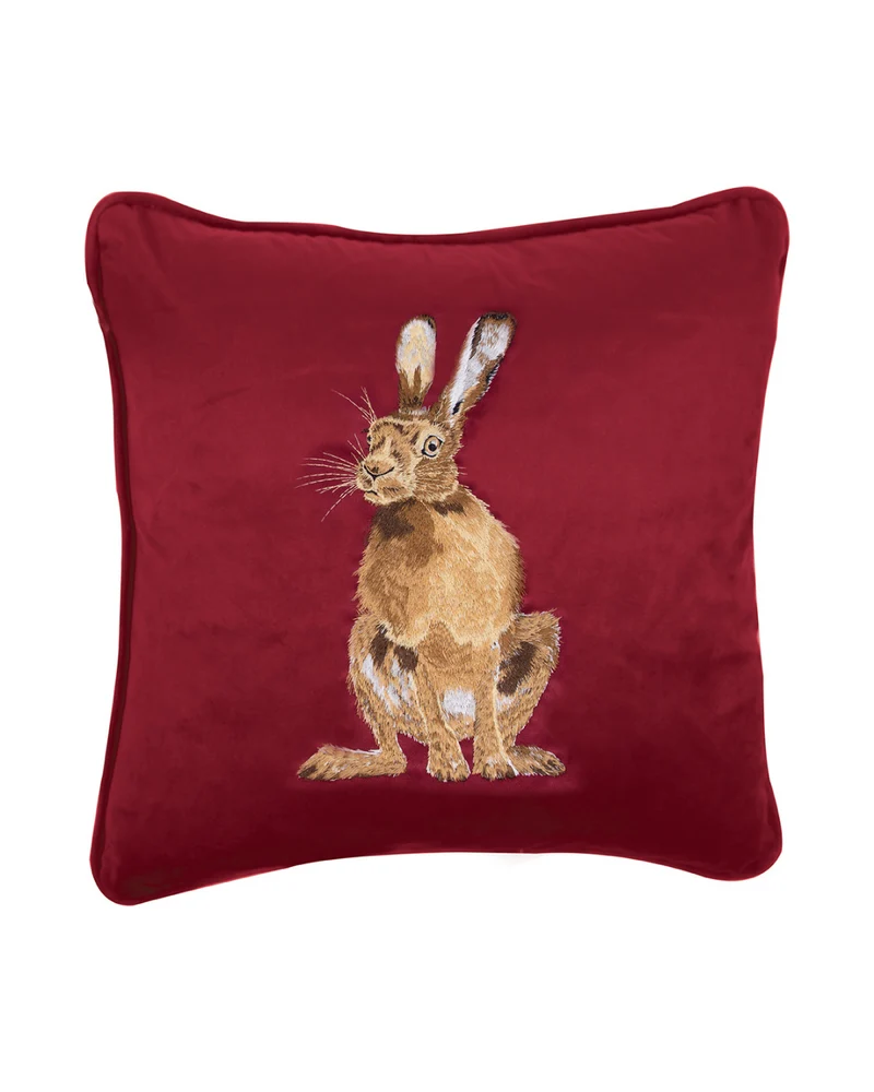 Hasen Kissenbezug von Wrendale Designs