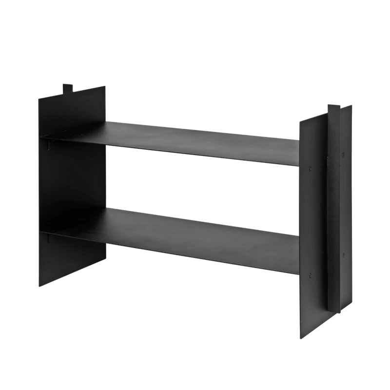 Regal Lager Low Rack Schwarz - ferm LIVING