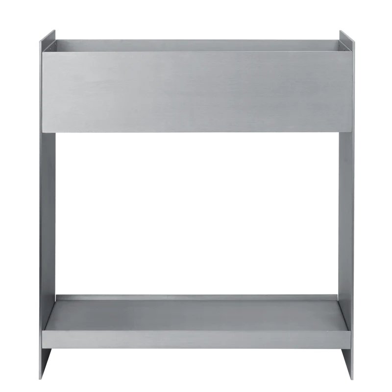 Lager Plant Box mit Regal Aluminium - ferm LIVING