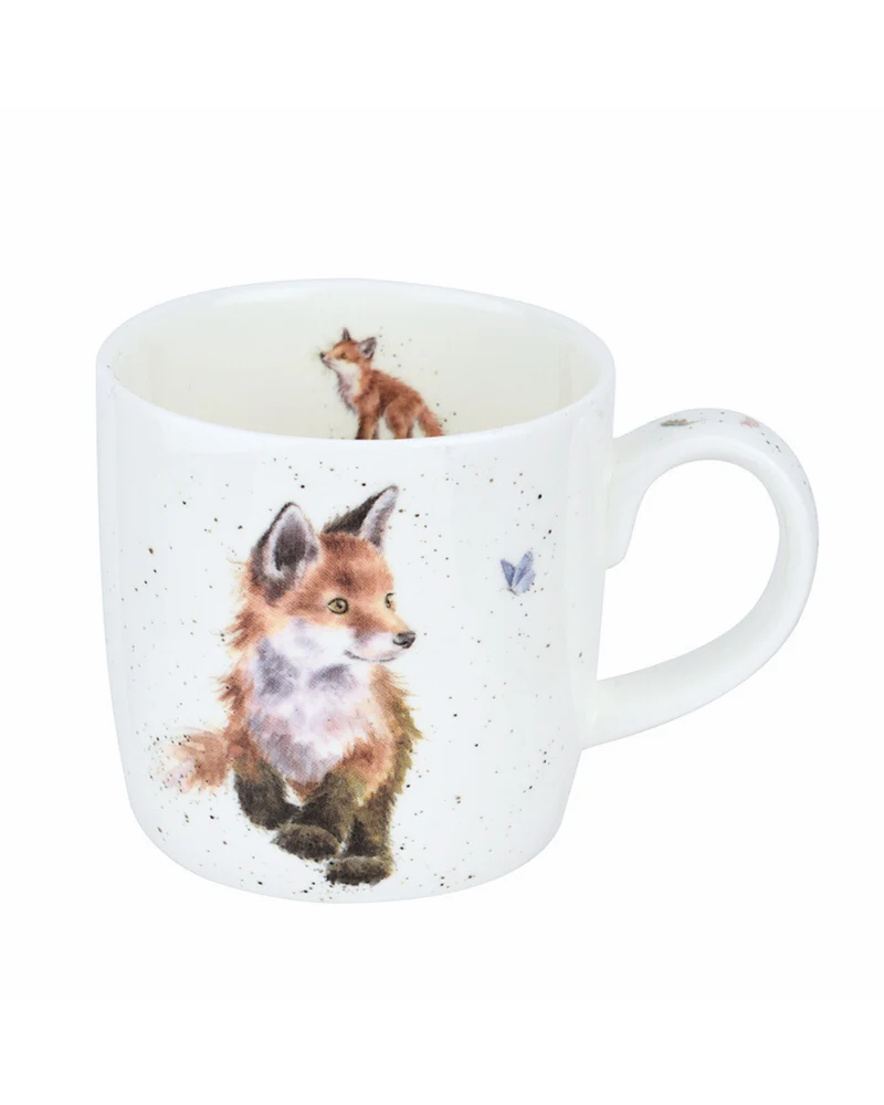 Fuchs Tasse "Born to be Wild" von Wrendale Designs