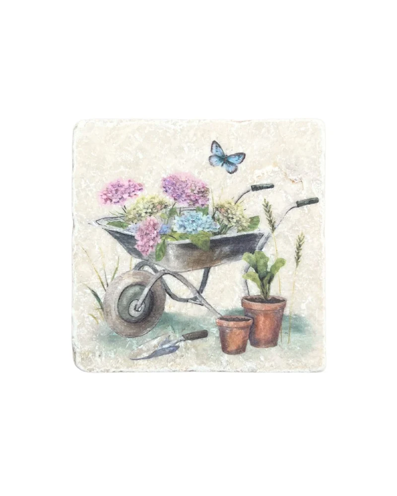 Marmor Untersetzer Garten vom Grätz Verlag