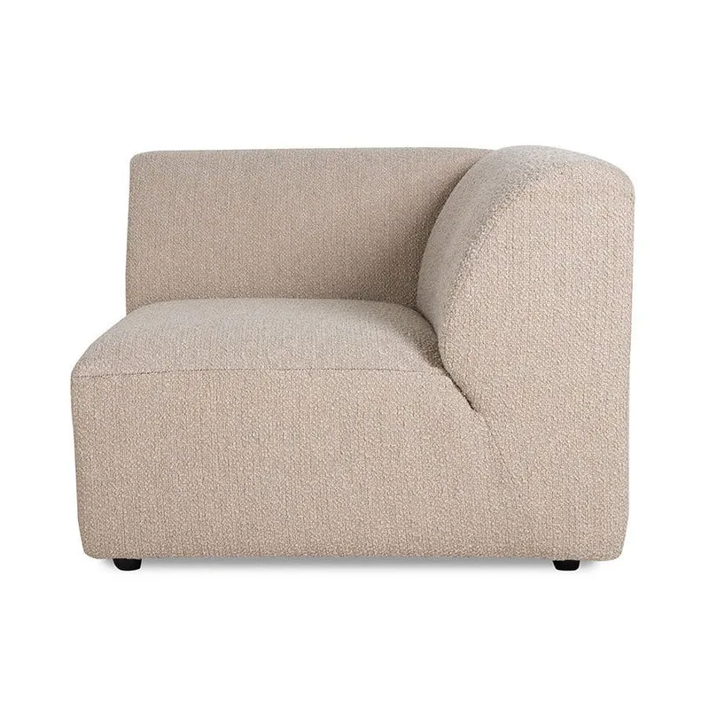 Modulares Sofa Element Jax Boucle Taupe - HKliving