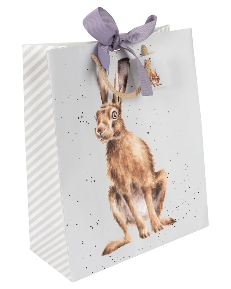 Hasen Geschenktasche L von Wrendale Designs