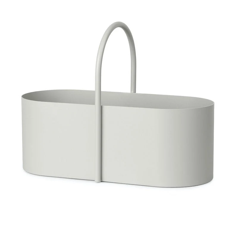 Aufbewahrungskiste Grib Toolbox Hellgrau - ferm LIVING