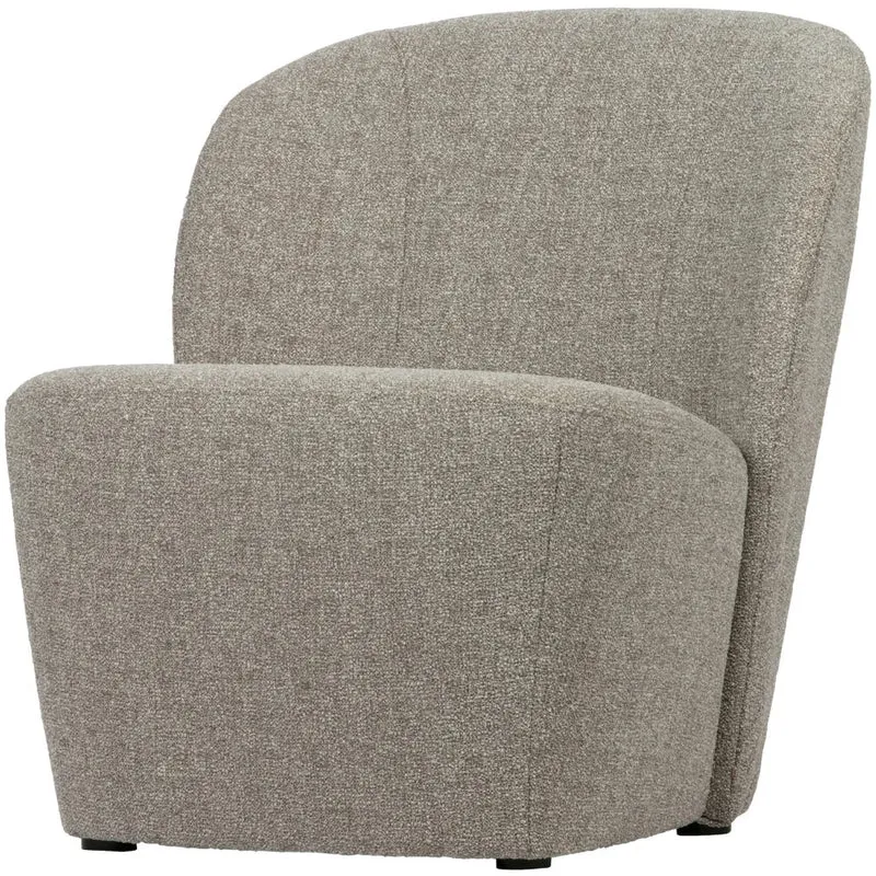 Lofty Sessel Stoff Natur Melange - VT Wonen