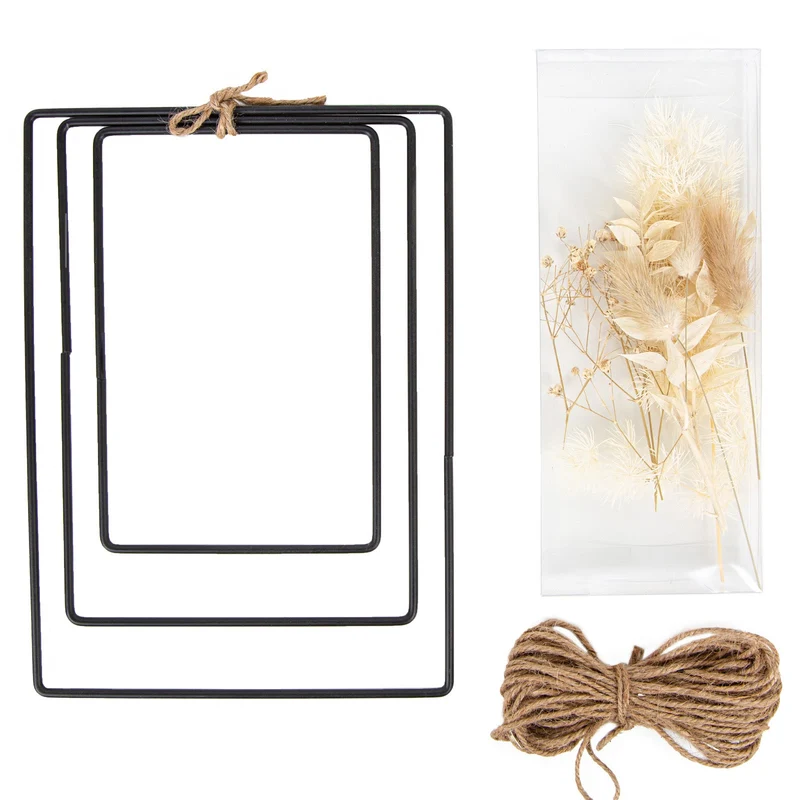 Bastelset für Erwachsene Türkranz Wanddeko Geschenk Set Weihnachten 18 x 25 cm