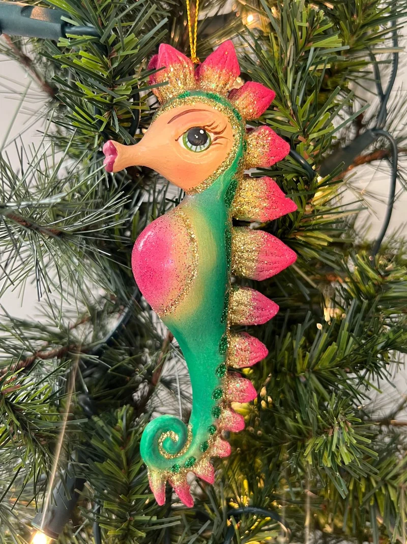 Drachen Seepferd Weihnachtsbaumschmuck von Goodwill