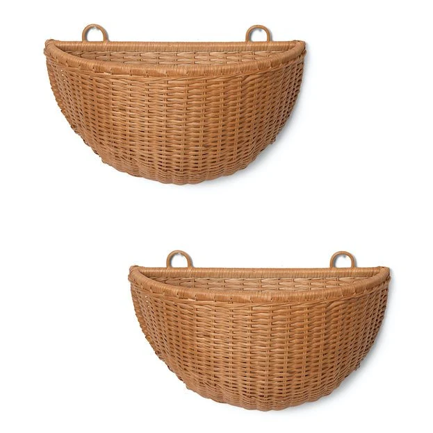 Wandkorb Braided, Einzeln oder im 2er Set - ferm LIVING
