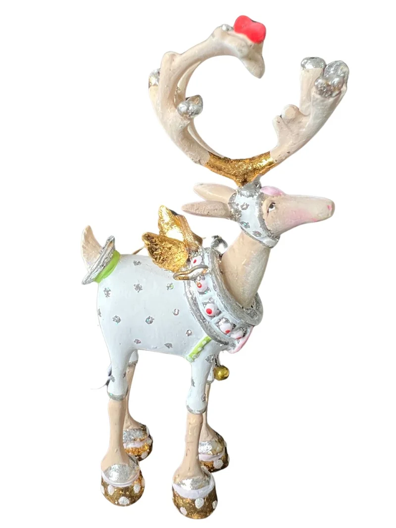 Rentier Krinkles "Moonbeam Cupid" von Patience Brewster