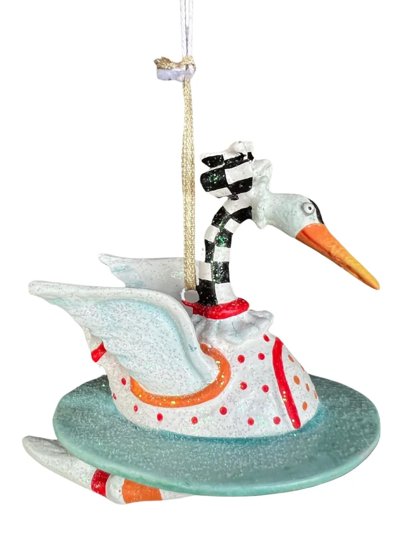 Krinkle "12 Days Swan" von Patience Brewster