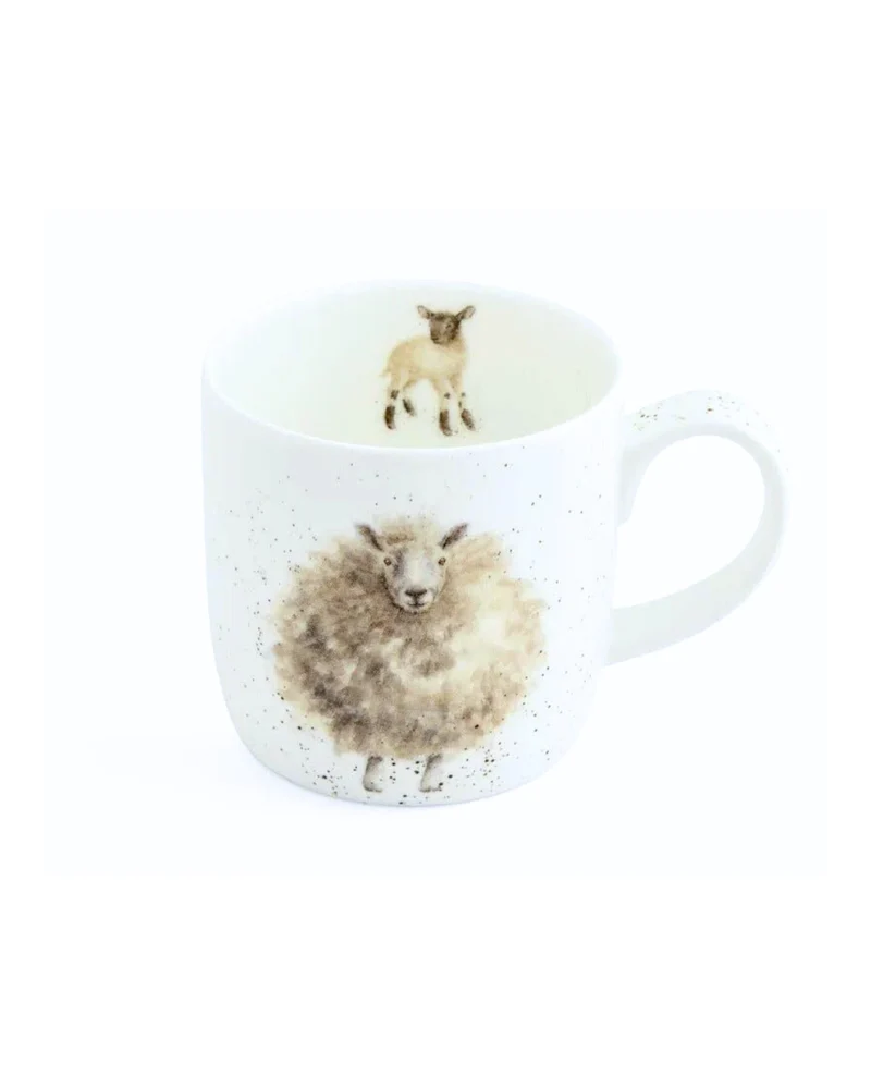 Schaf Tasse "Wolly Jumper" von Wrendale Designs