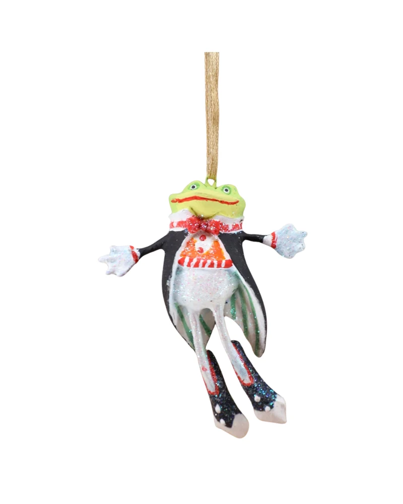 Krinkle Frosch "Mini 12 Days Lord" von Patience Brewster