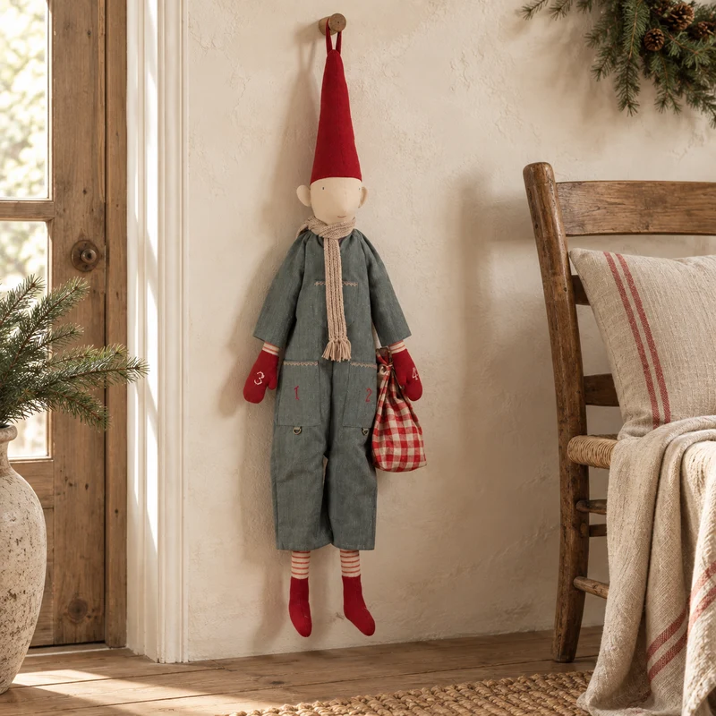 Maileg Wichtel Pixy Adventskalender Junge – 107 cm