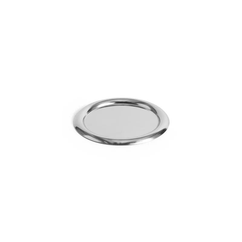Servierschale Edelstahl Rund – Essential Steel von HAY