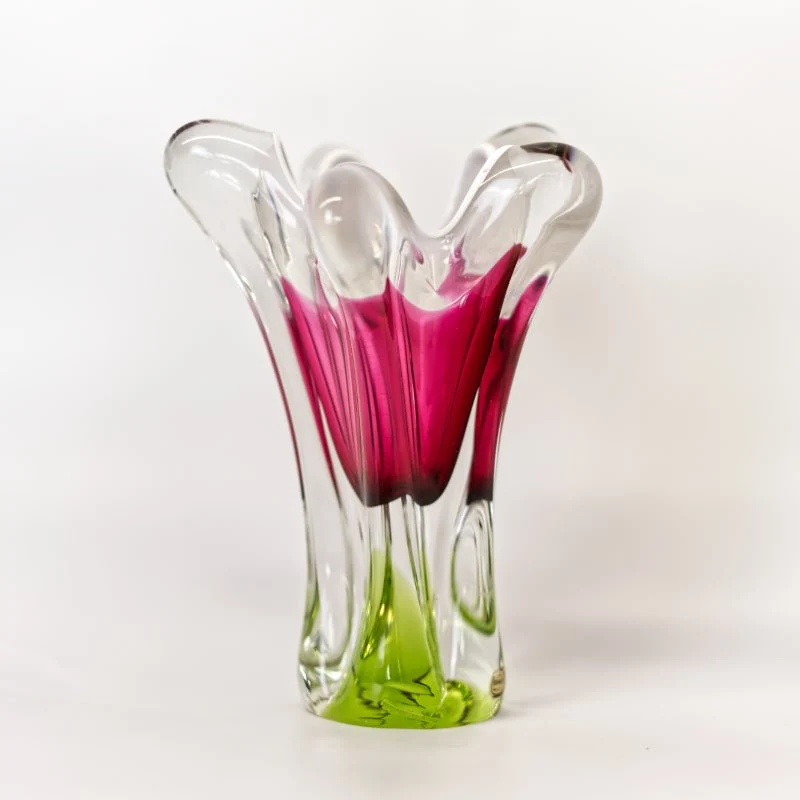 Vintage Vase 24 - Josef Hospodka für Chribska Glassworks
